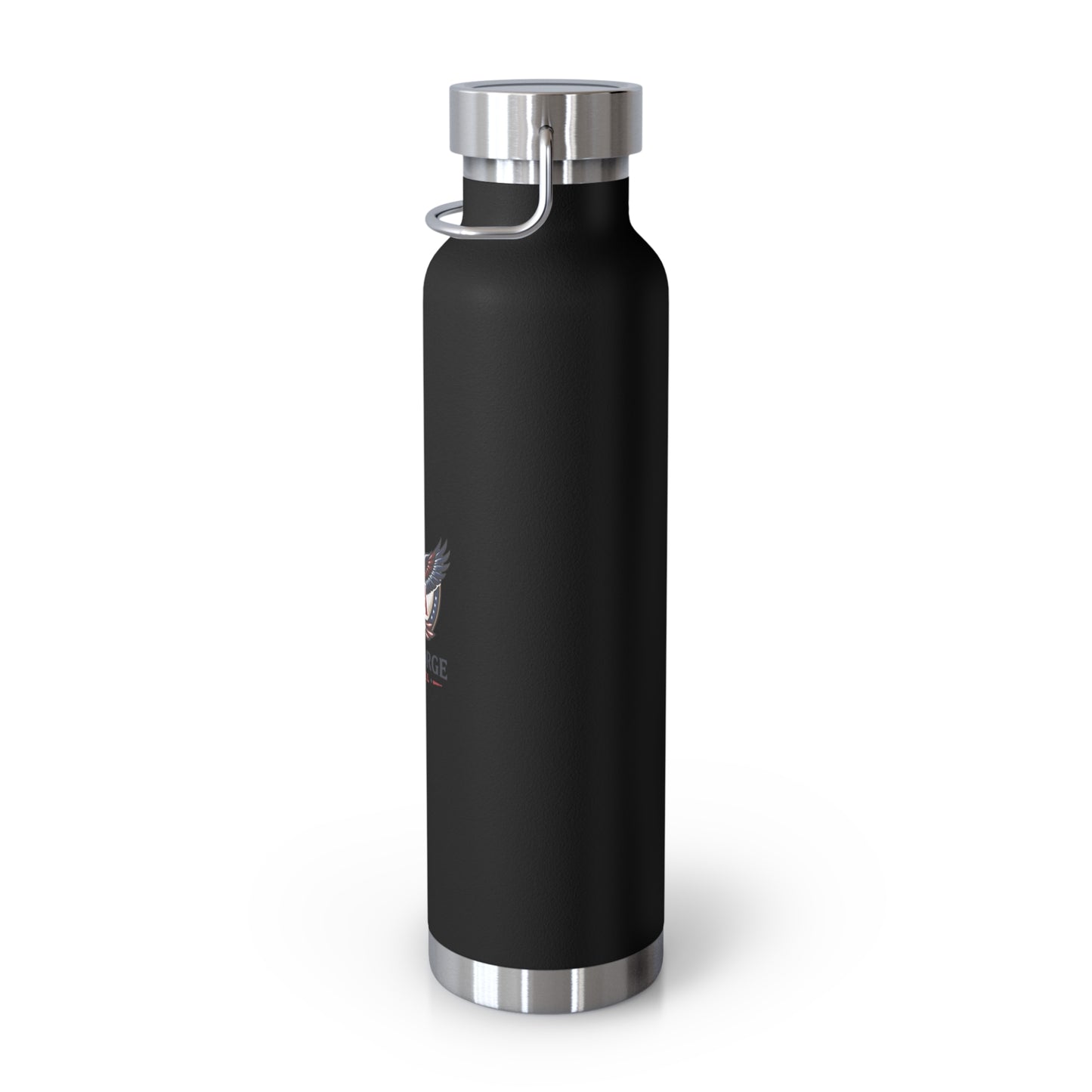 Hero Forge Apparel 22oz Copper Vacuum Insulated Bottle, Built for Heroes