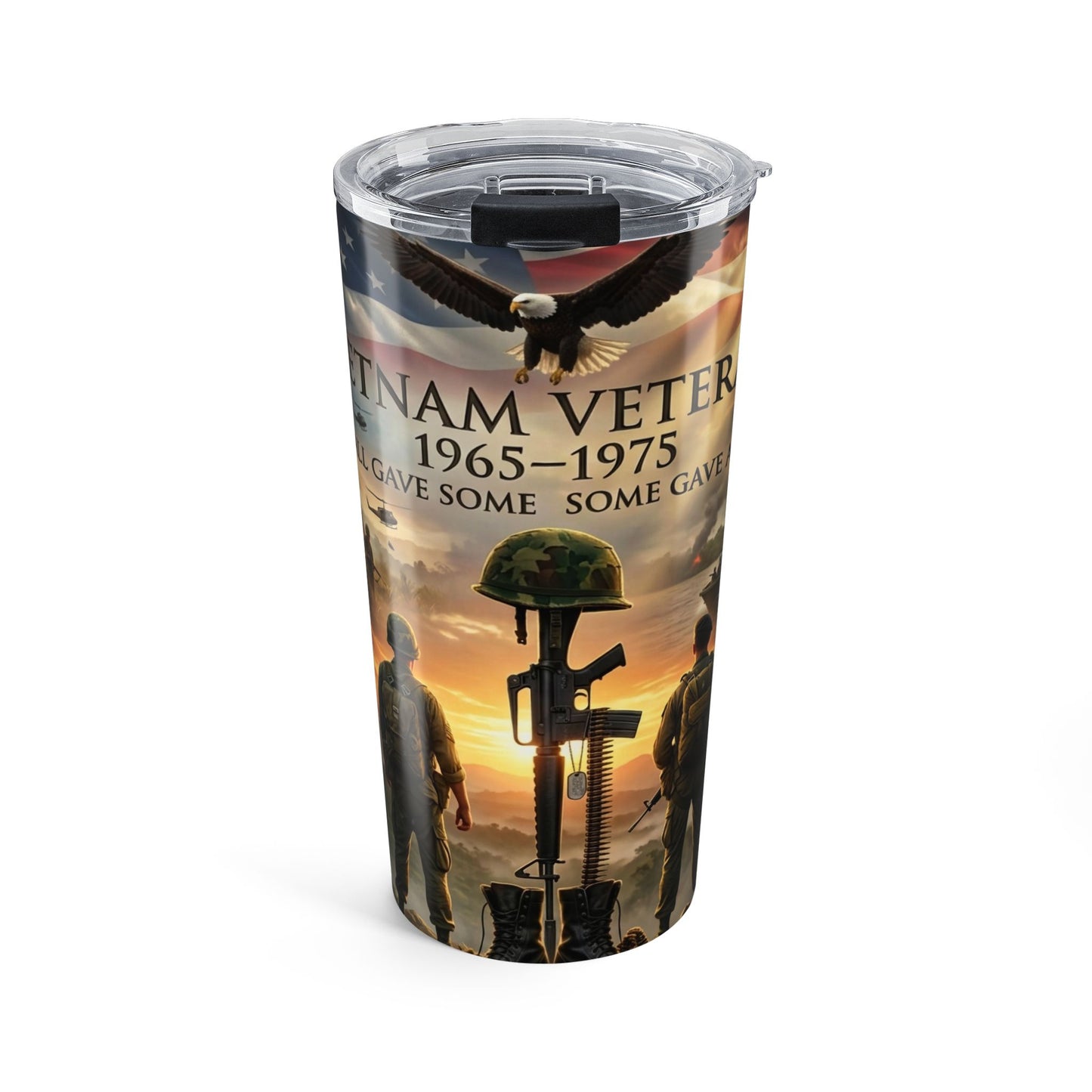 Vietnam Veteran 1965–1975 20oz Military Memorial Tumbler