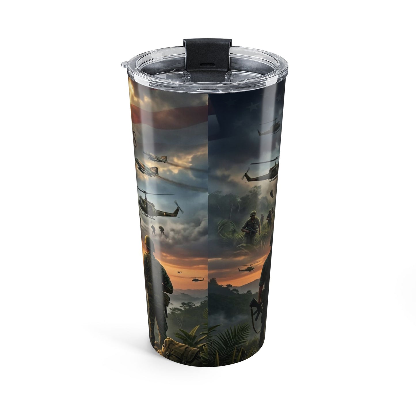 Vietnam Veteran 1965–1975 20oz Military Memorial Tumbler