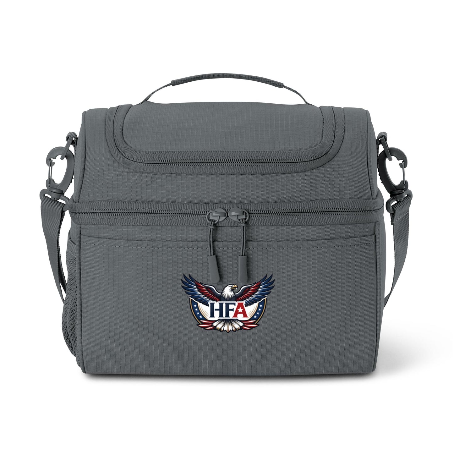 Hero Forge Apparel Cooler, Built for Heroes, Insulated Lunch Bag, Portable Soft Cooler