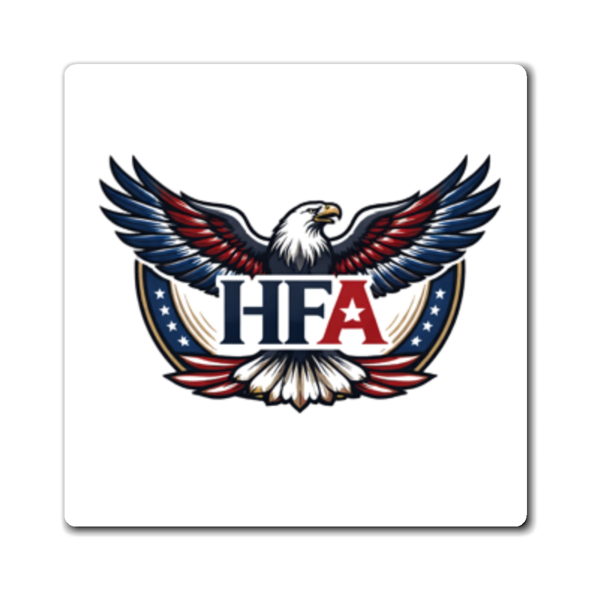 Hero Forge Apparel Patriotic Eagle Magnet, Honor & Strength