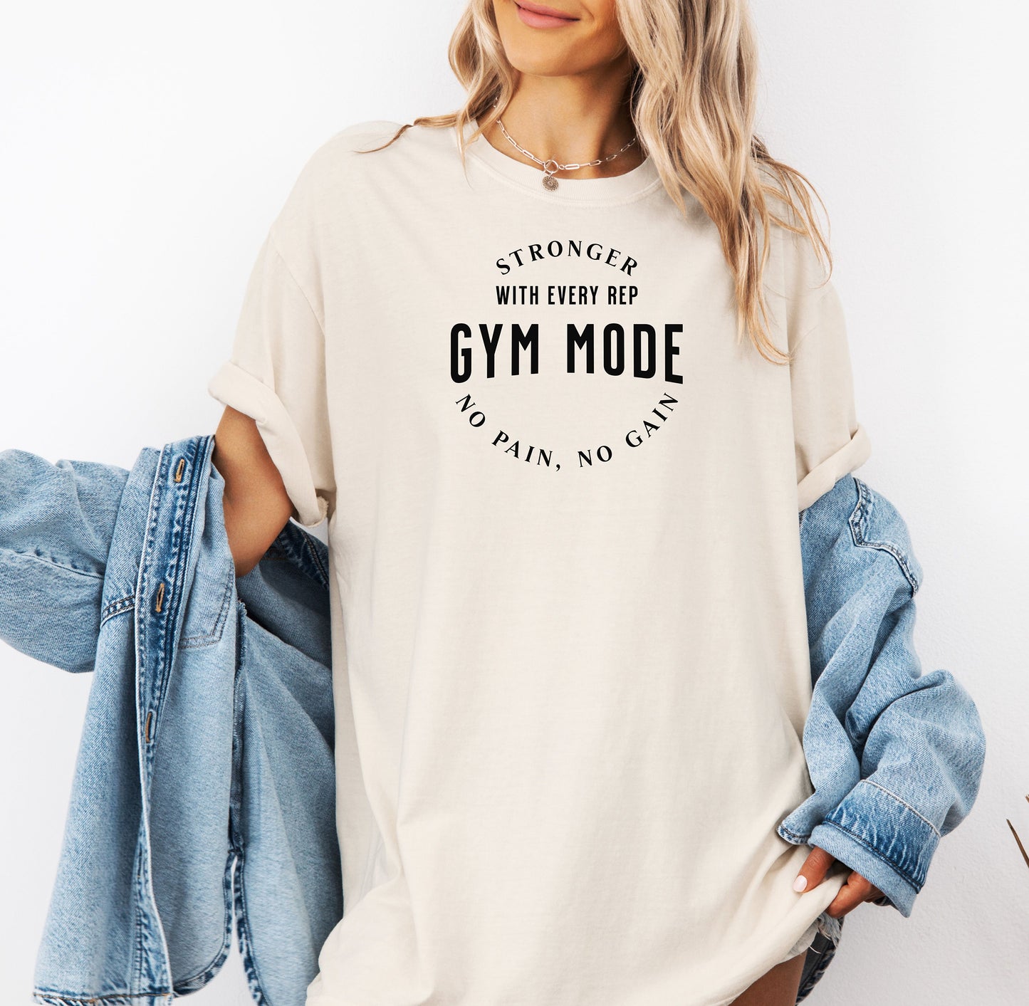Gym Mode Activated T-Shirt, No Pain No Gain Fitness Tee