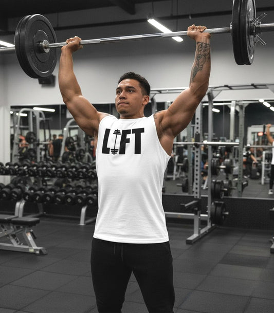 LIFT Muscle T-Shirt, Bold Gym Motivation Tee