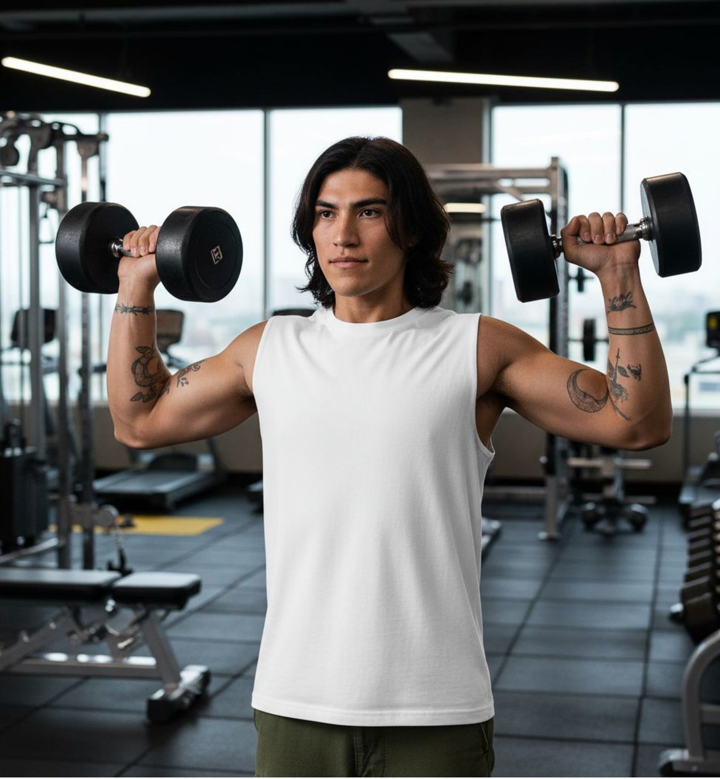 Made From Iron Gym T-Shirt, Hardcore Weightlifting Shirt