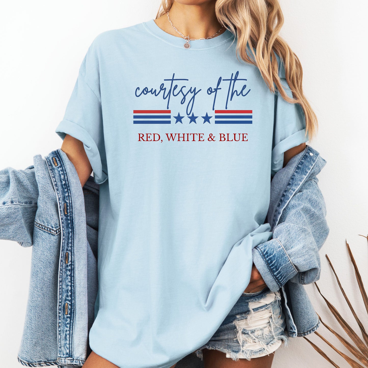 Courtesy of the Red, White & Blue Patriotic USA T-Shirt