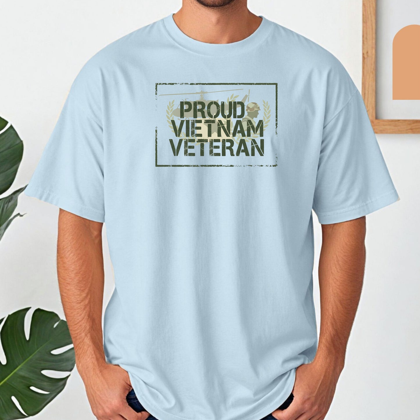 Proud Vietnam Veteran T-Shirt, Military Service Tribute Tee